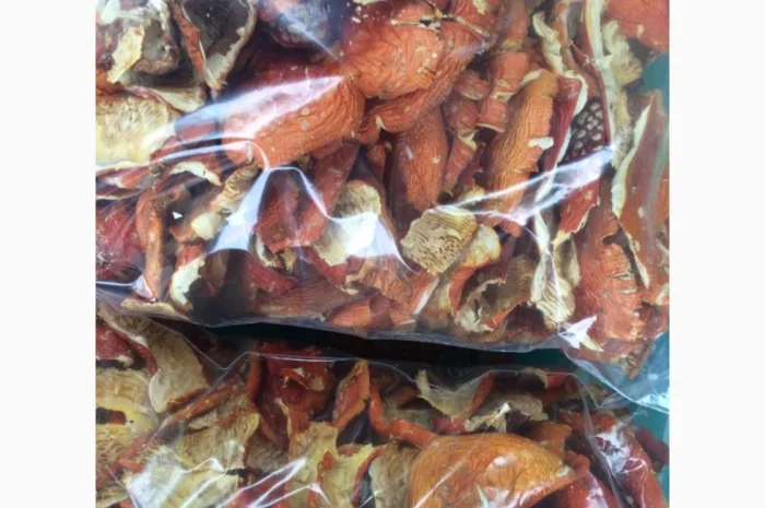 Продажа сухих шапочек мухомора красного- фото № 1