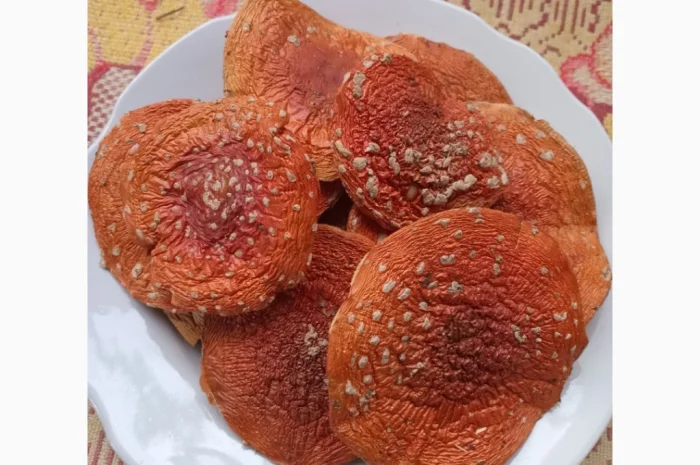 Мухомор сушений 1 сорту, шляпки розкриті- фото № 5