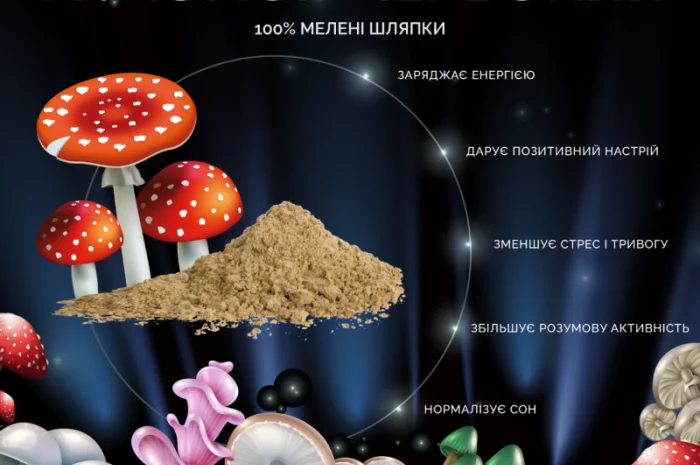 Мухомор Червоний мелені капелюшки 50 грам- фото № 3