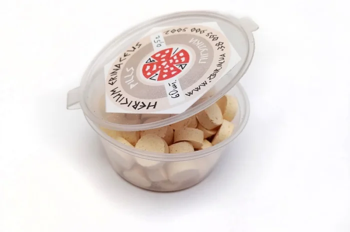 Їжовик Гребінчастий (Hericium erinaceus) у пресованих пігулках- фото № 1