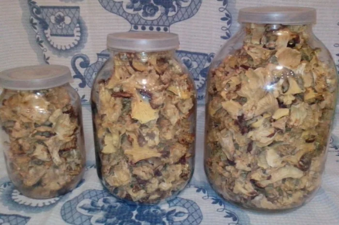 Лисички сушені - гриби – Карпати. Доставка по Києву - безплатно- фото № 1