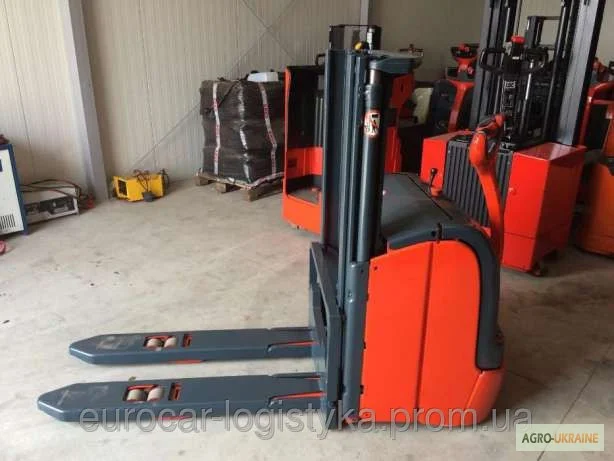 Штабелер електричний LINDE L14 1, 4т 1, 9м-висота підйому- фото № 5