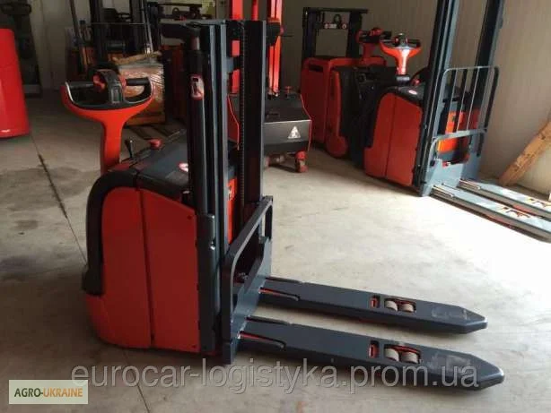 Штабелер електричний LINDE L14 1, 4т 1, 9м-висота підйому- фото № 6
