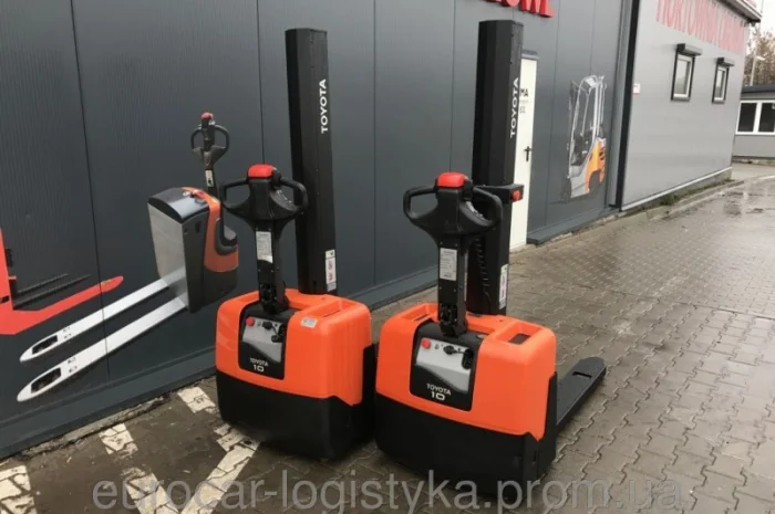 Штабелер електричний самохідний Toyota BT sp 10 160см-висота підйому- фото № 2
