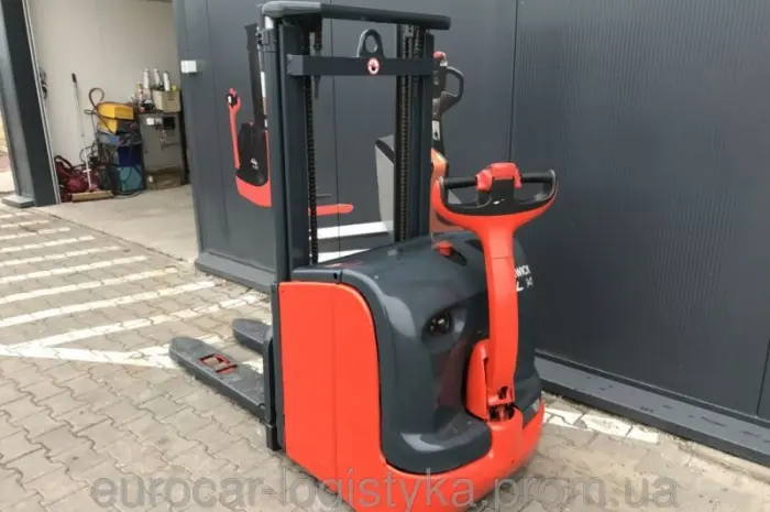 Электрический штабелер LINDE L14 1, 4т 2.4м-высота подъема- фото № 4