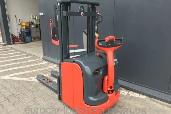 Электрический штабелер LINDE L14 1, 4т 2.4м-высота подъема- фото № 5