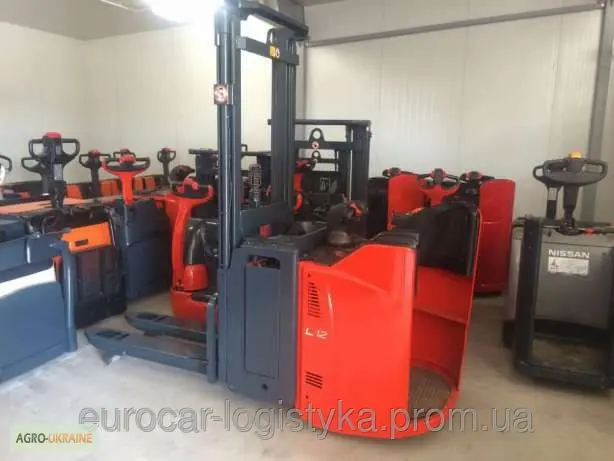 Штабелер электрический самоходный LINDE L 10 1000кг 2012г 1, 8м-высота подема- фото № 2