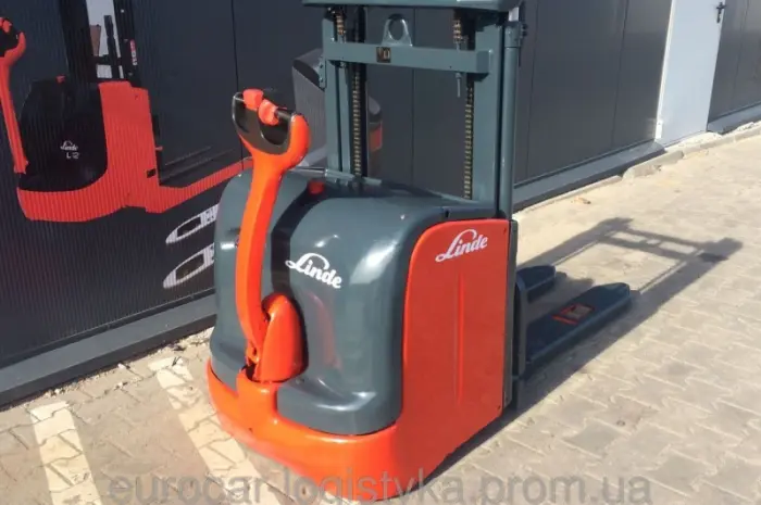 Штабелер электрический LINDE L16 2011р 1, 6т 1, 8м- фото № 6