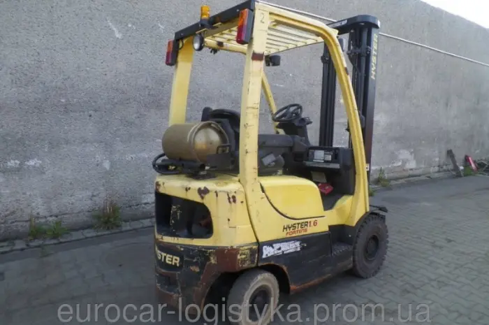 Погрузчик HYSTER H1, 6FT 2007г 1, 6т 3, 8м-высота подъема- фото № 1