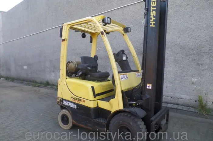 Погрузчик HYSTER H1, 6FT 2007г 1, 6т 3, 8м-высота подъема- фото № 4