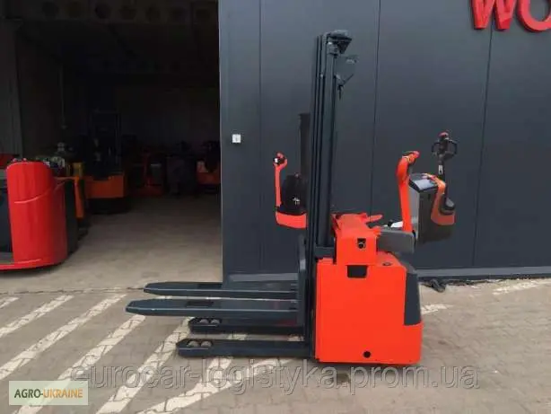 Штабелер электрический LINDE L14 тріплекс 1, 4т 4, 7м- фото № 6