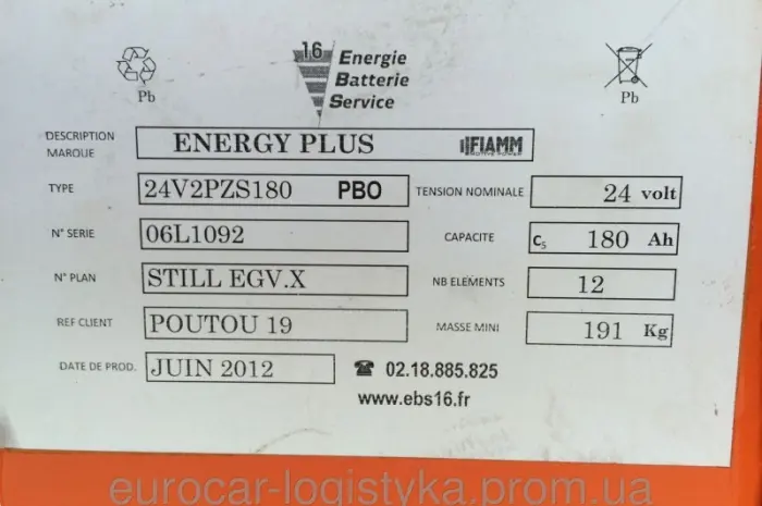 Штабелер электрический 1250 KG STILL 2012р-акам/бат 3, 3м- фото № 2