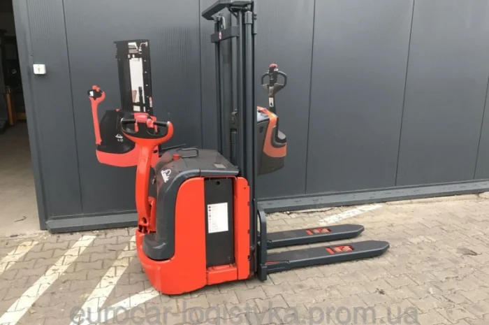 Штабелер электрический поводковый LINDE L14 1, 4т 3, 0м 2007- фото № 3