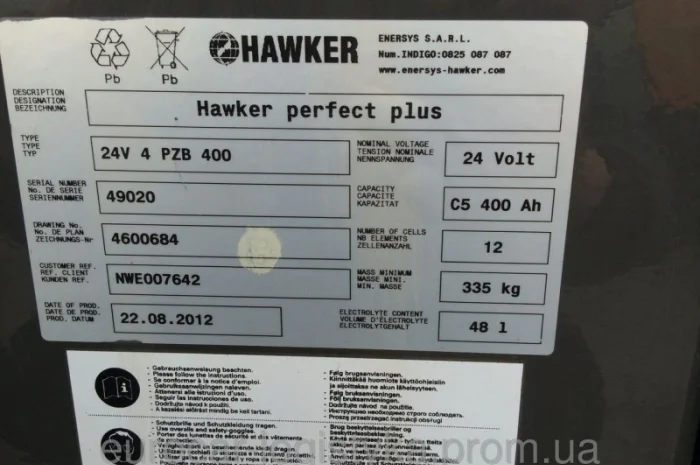 Электротележка NISSAN 2012р 2000кг- фото № 5