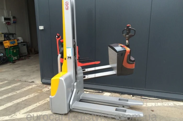 Поводковий штабелер электрический JUNGHEINRICH EMC 110 1т 1, 6м но- фото № 1