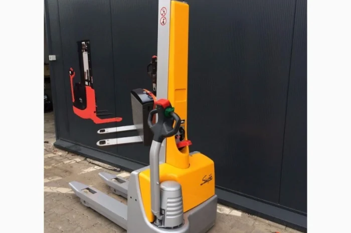 Поводковий штабелер электрический JUNGHEINRICH EMC 110 1т 1, 6м но- фото № 2