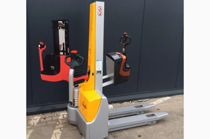 Поводковий штабелер электрический JUNGHEINRICH EMC 110 1т 1, 6м но- фото № 3