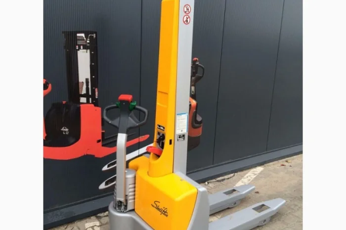 Поводковий штабелер электрический JUNGHEINRICH EMC 110 1т 1, 6м но- фото № 4