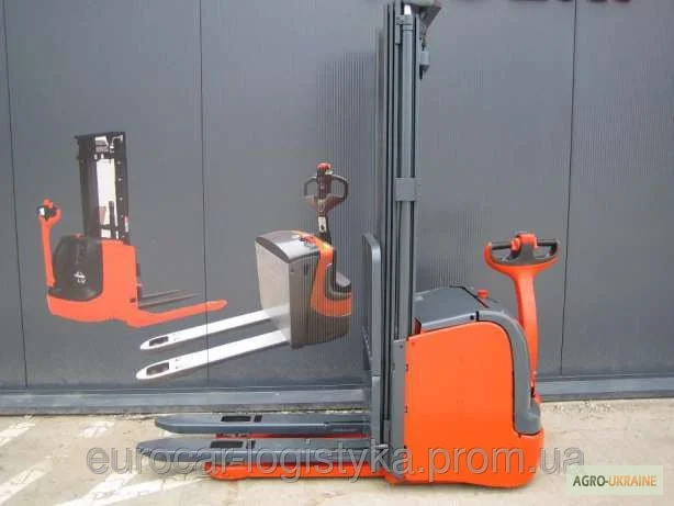 Штабелер электрический LINDE L16 1.6т 5, 4м- фото № 1