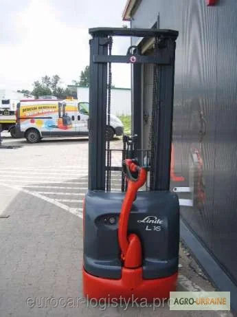 Штабелер электрический LINDE L16 1.6т 5, 4м- фото № 2