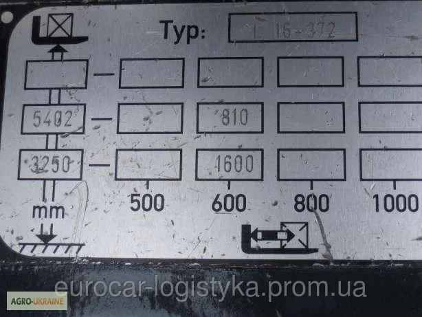 Штабелер электрический LINDE L16 1.6т 5, 4м- фото № 4