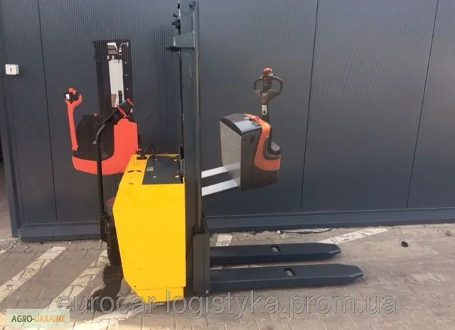 Штабелер электрический самоходный поводковый JUNGHEINRICH 1, 25т 2- фото № 1