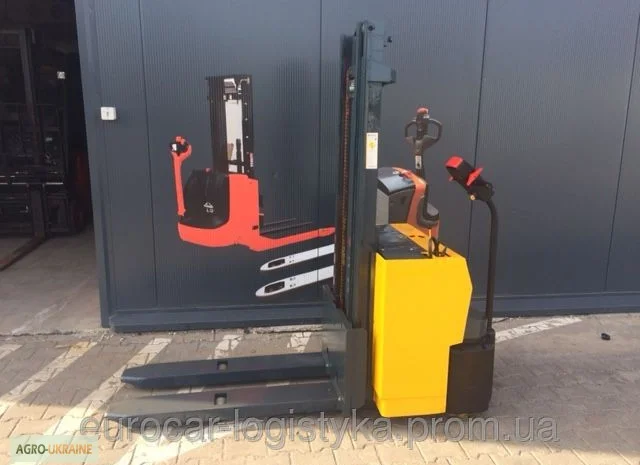 Штабелер электрический самоходный поводковый JUNGHEINRICH 1, 25т 2- фото № 5