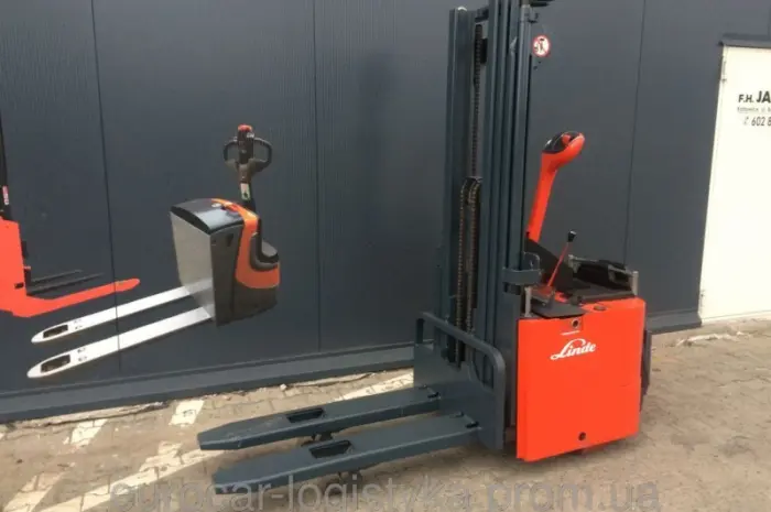 Штабелер электрический LINDE L 14 L 430см 1400 кг- фото № 1