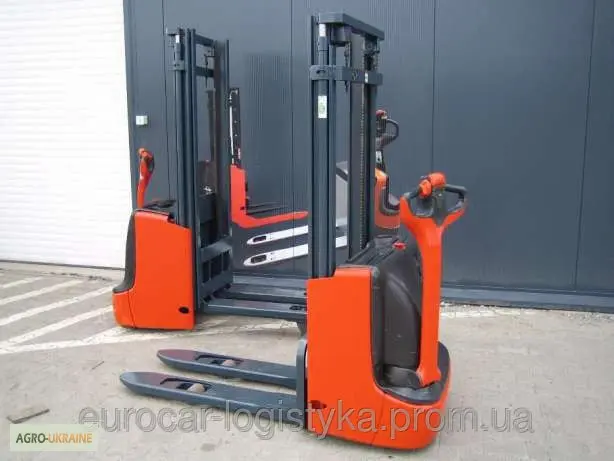 Электрический штабелер LINDE L12 2011г 3, 1м- фото № 2