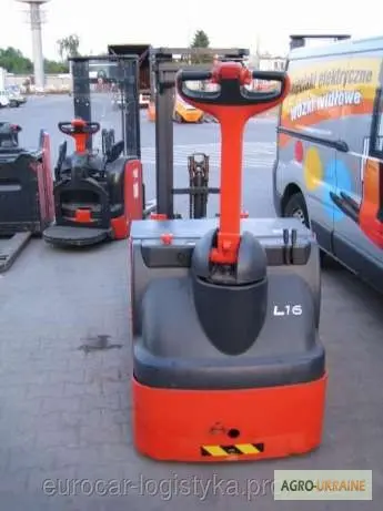 Штабелер электрический LINDE L 16 1, 4т 2, 8м- фото № 1