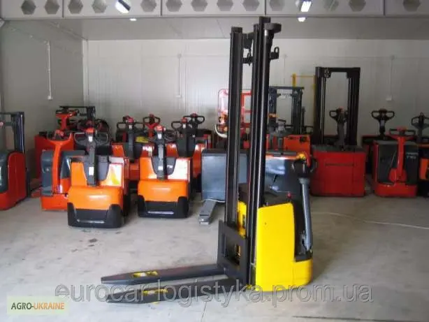 Электрический штабелер Komatsu 1, 2т 3, 68м 2012г- фото № 4