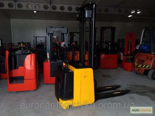 Электрический штабелер HYSTER S 1.2 1, 25т 3, 8м-высота подъема- фото № 2