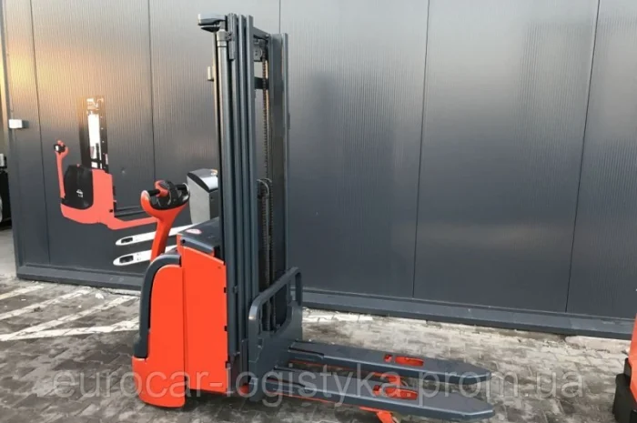 Штабелер электрический LINDE L 14 L 2012р батерея 1, 4т 4.3м- фото № 1