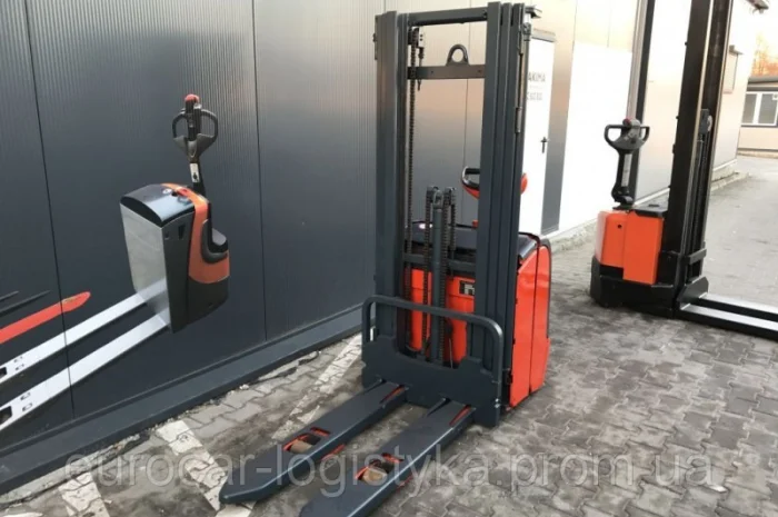 Штабелер электрический LINDE L 14 L 2012р батерея 1, 4т 4.3м- фото № 5