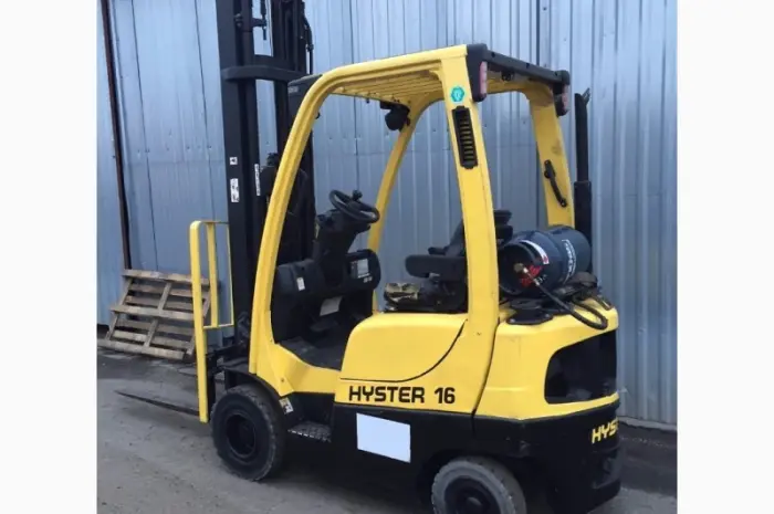 Погрузчик Hyster 1.6т, Triplex 6.5 м, Газ, 2005p- фото № 1