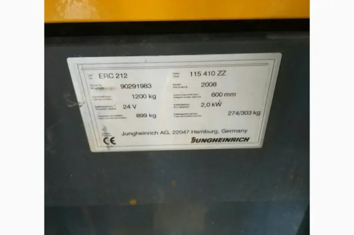 Штабелер электрический поводковый Jungheinrich EJC12 1, 2т 4.07м ГАРАНТИЯ- фото № 11