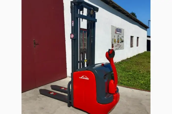 Штабелер электрический LINDE L 14 1, 4т 4.70м- фото № 1