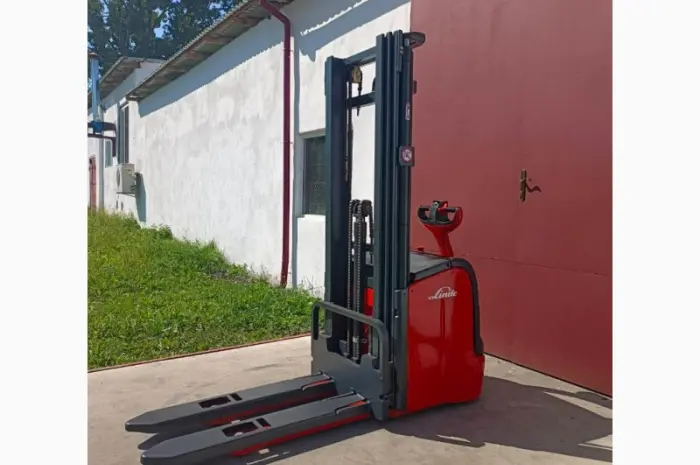 Штабелер электрический LINDE L 14 1, 4т 4.70м- фото № 4
