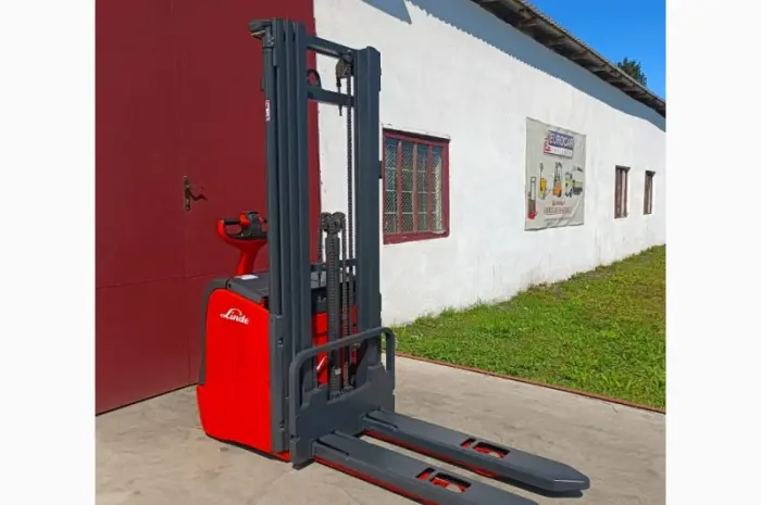 Штабелер электрический LINDE L 14 1, 4т 4.70м- фото № 5