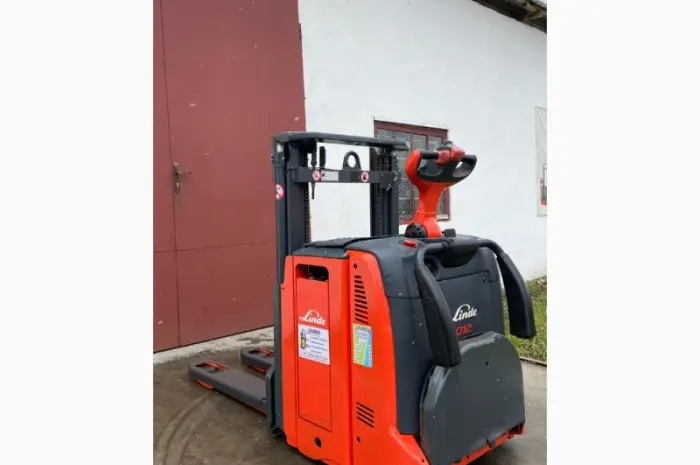 Электрический штабелер погрузчик кара 1014* Linde L12АР 1.2t 1.9m- фото № 1