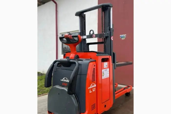 Электрический штабелер погрузчик кара 1014* Linde L12АР 1.2t 1.9m- фото № 2