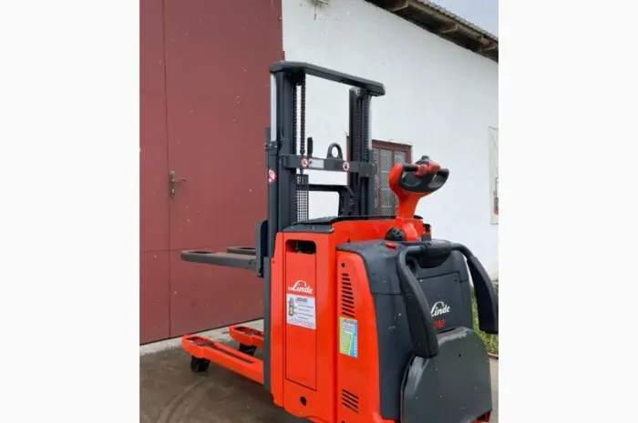 Электрический штабелер погрузчик кара 1014* Linde L12АР 1.2t 1.9m- фото № 17