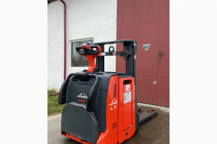 Электрический штабелер погрузчик кара 1014* Linde L12АР 1.2t 1.9m- фото № 12
