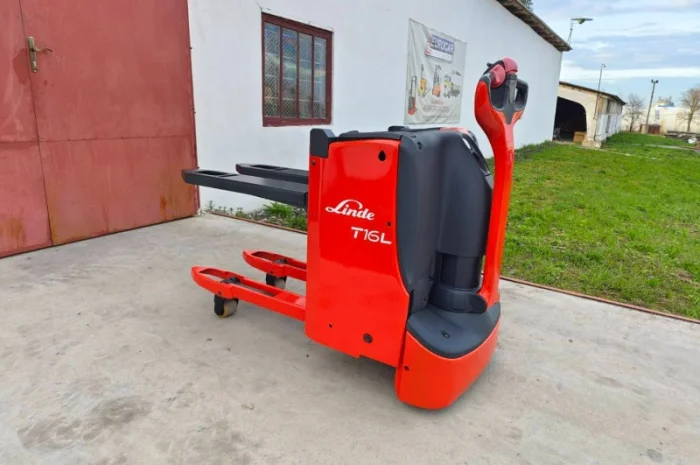 Рокла електрична Електророкла Навантажувач 799 LINDE T16L 15 м/г- фото № 2