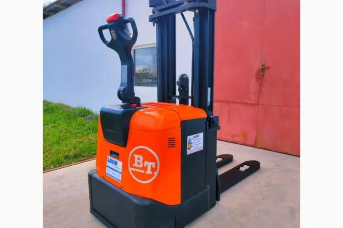 Штабелер електричний Нова АКБ 796 Toyota BT SPE125 1, 25t 4090mm- фото № 5