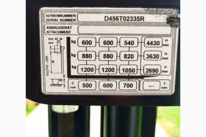 Штабелер електро HYSTER S1.2 * для холодильника 1, 2т 4, 32м- фото № 5