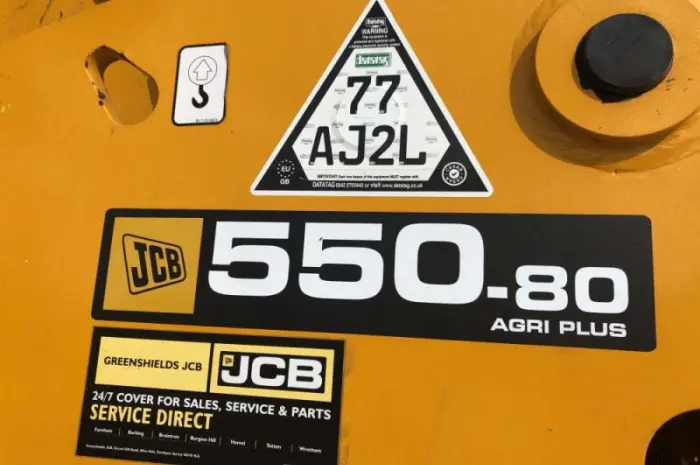 Телескопический погрузчик JCB 550-80 Agri Plus- фото № 7