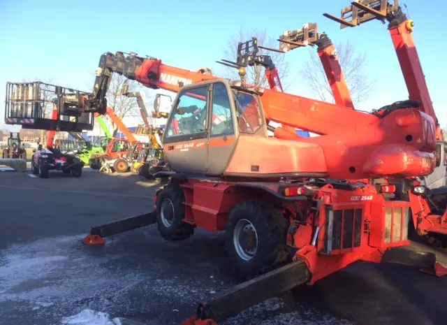 Телескопический роторный погрузчик Manitou MRT 2540 TURBO- фото № 6