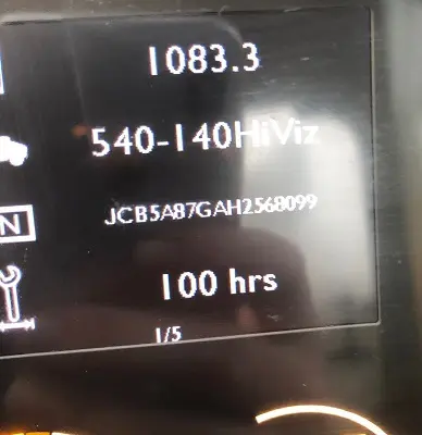 Телескопический погрузчик JCB 540-140 в Украине- фото № 2
