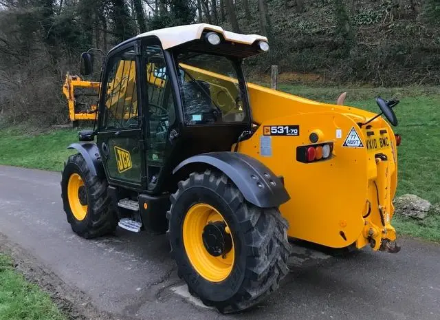 Телескопический погрузчик JCB 531-70 AGRI SUPER. Спецтехника б/у- фото № 17